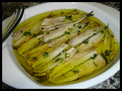 Boquerones en vinagre